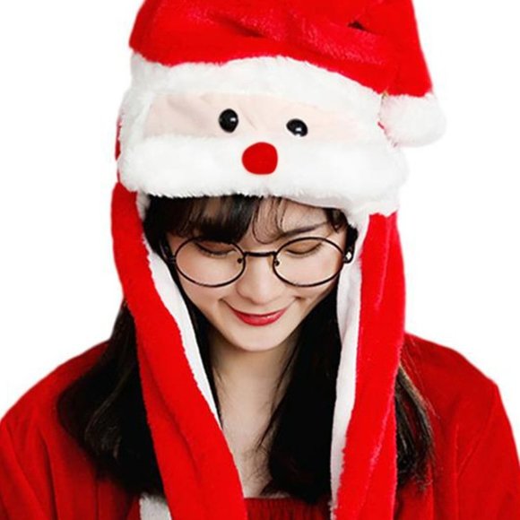 Christmas LED Interactive Ear Moving Animal Hat - Picture 1 of 3